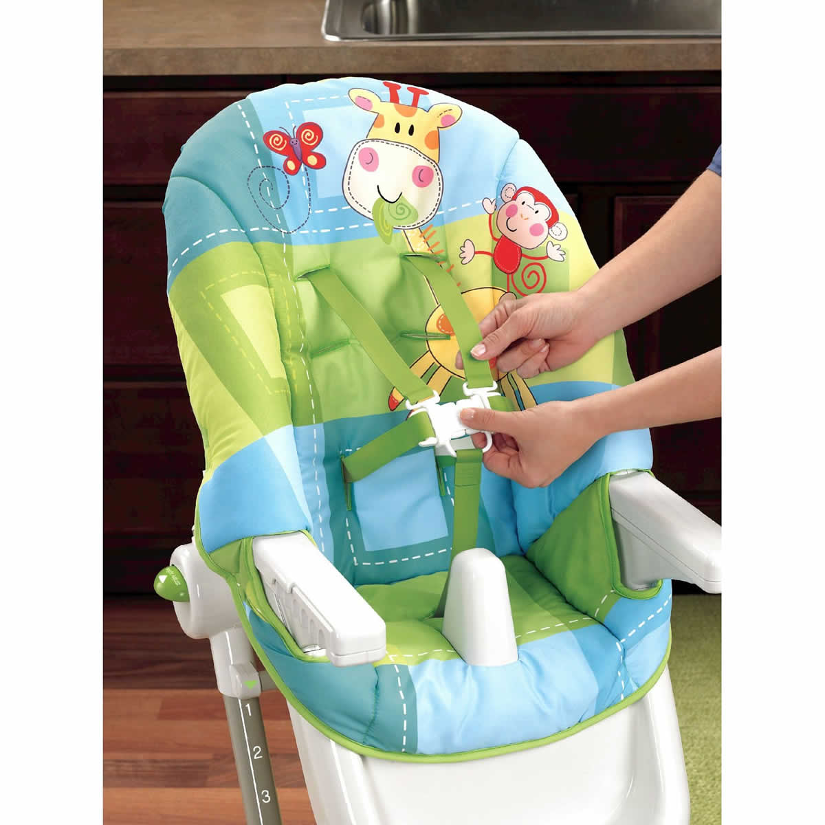 Fisher-Price Discover n' Grow EZ Clean High Chair - W9481