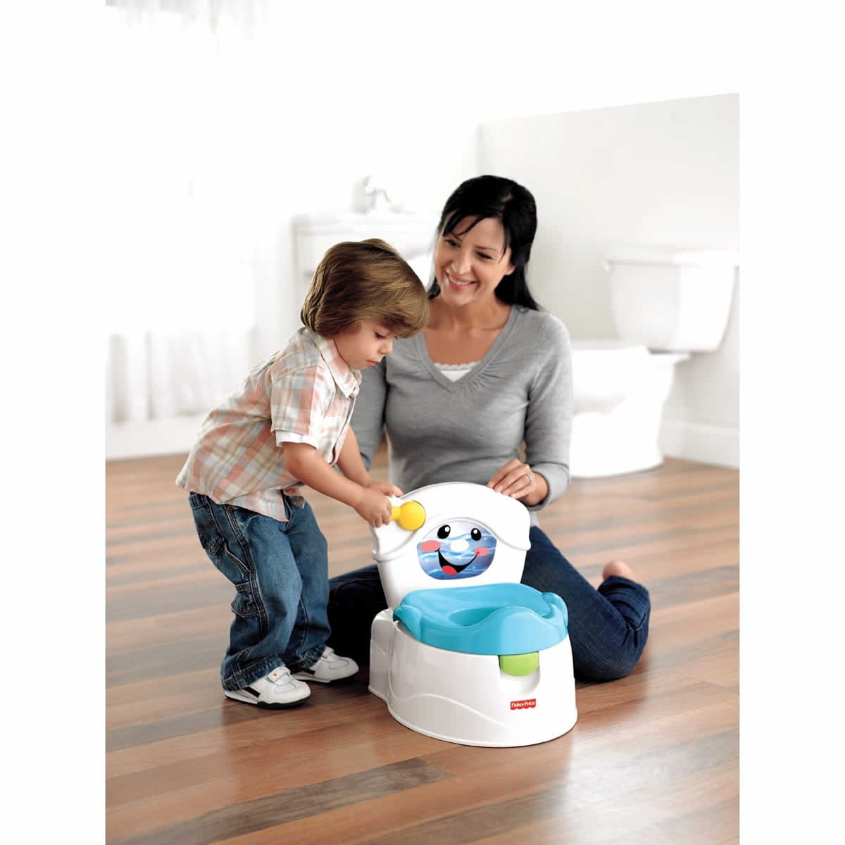 Fisher-Price Learn-to-Flush Potty - X7306