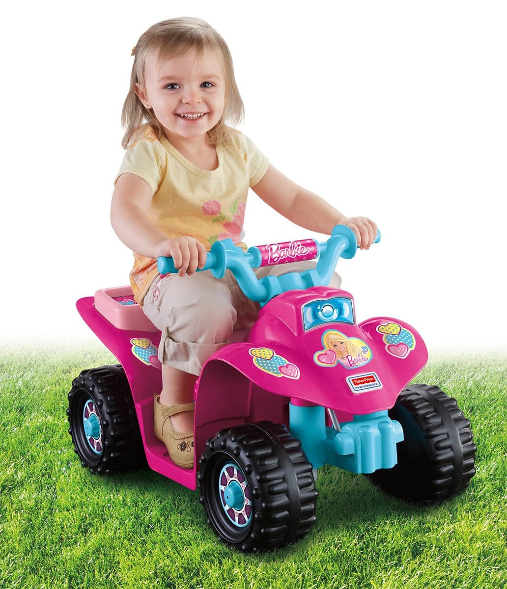 Fisher-Price Power Wheels Lil? Quad - Barbie - CDY13