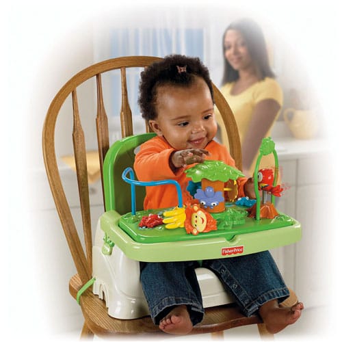 Fisher-Price Rainforest Healthy Care Portable Booster Chair