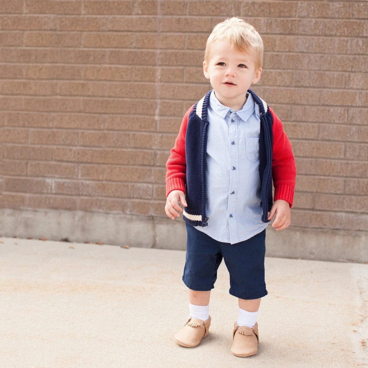 Freshly Picked City Moccasins, Size 2 - Weathered Brown