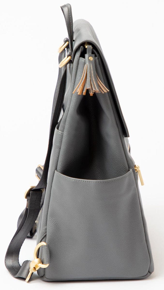 Freshly Picked Classic Diaper Bag - Charcoal - DBCLCHARCL