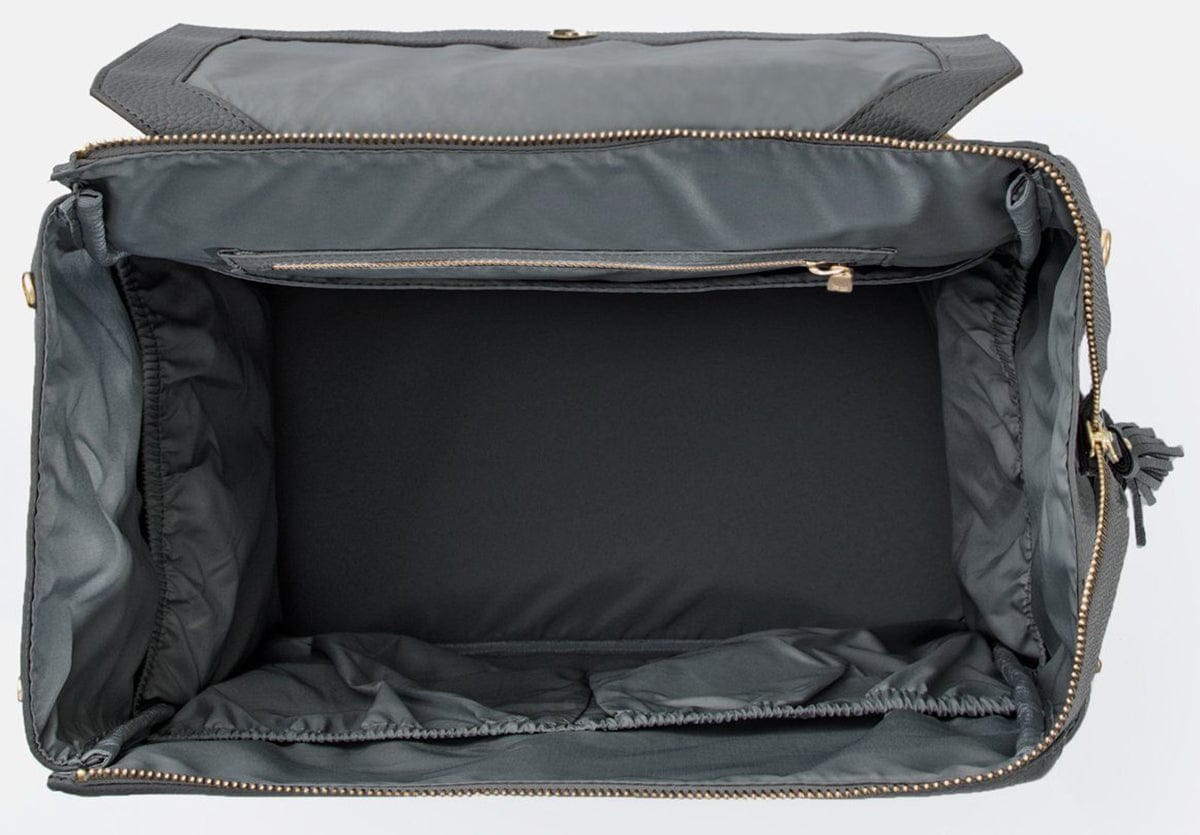 Freshly Picked Classic Diaper Bag - Charcoal - DBCLCHARCL