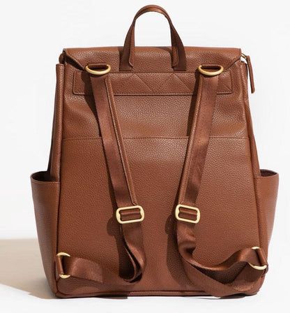 Freshly Picked Classic Diaper Bag - Cognac - DBCLCOGNAC