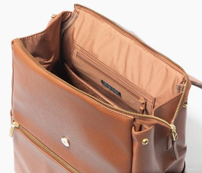 Freshly Picked Classic Diaper Bag - Cognac - DBCLCOGNAC