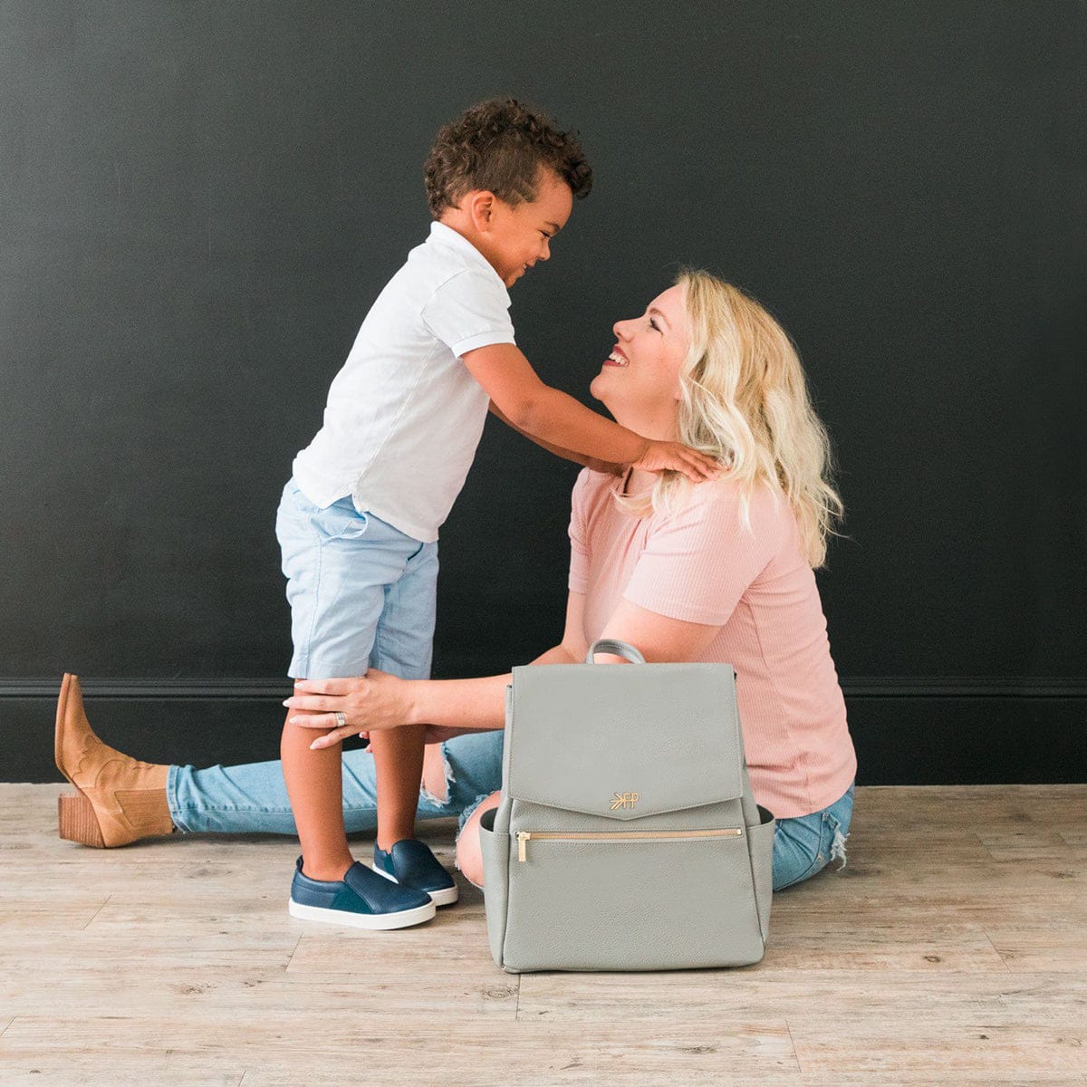 Freshly Picked Classic Diaper Bag - Stone - dbclstoneg