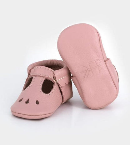 Freshly Picked Mary Janes, Size 1 - Blush - FPMJBLU-1