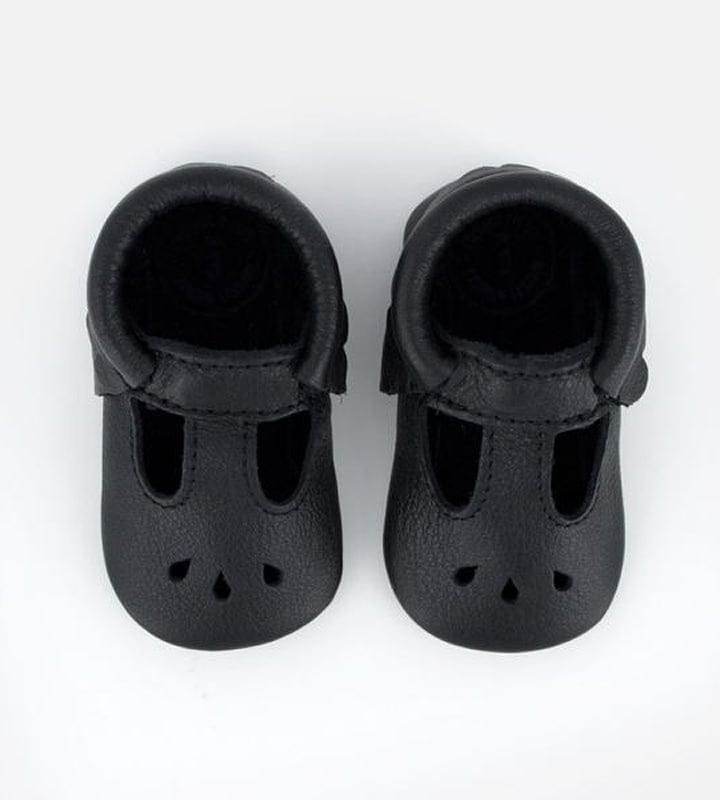 Freshly Picked Mary Janes, Size 2 - Ebony - FPMJEB-2