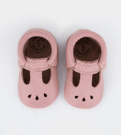 Freshly Picked Mary Janes, Size 3 - Blush - FPMJBLU-3