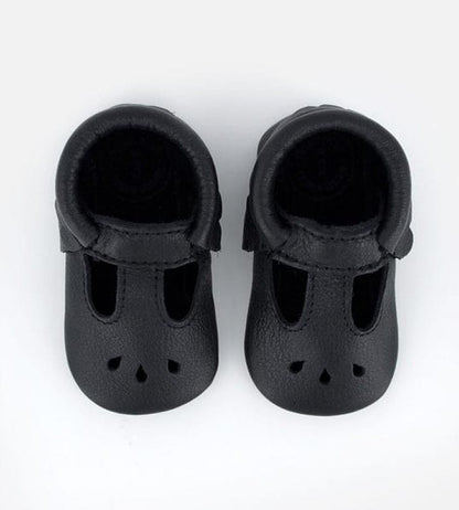 Freshly Picked Mary Janes, Size 3 - Ebony - FPMJEB-3