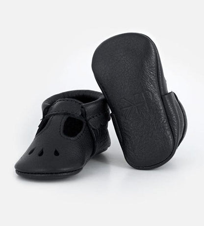 Freshly Picked Mary Janes, Size 3 - Ebony - FPMJEB-3