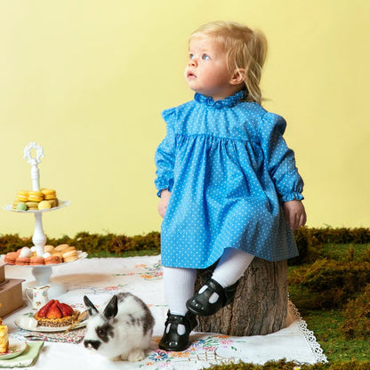 Freshly Picked Mary Janes, Size 3 - Ebony - FPMJEB-3