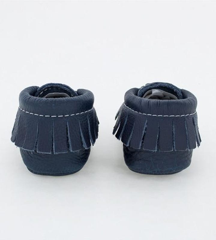 Freshly Picked Moccasins, Size 1 - Navy - FP12244-1