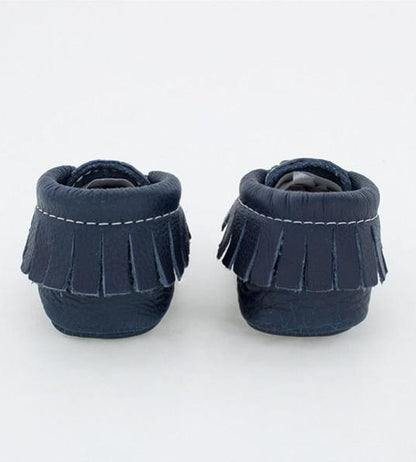 Freshly Picked Moccasins, Size 3 - Navy - FP12244-3