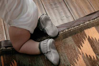 Freshly Picked Moccasins, Size 3 - Salt Flats - FP12060-3