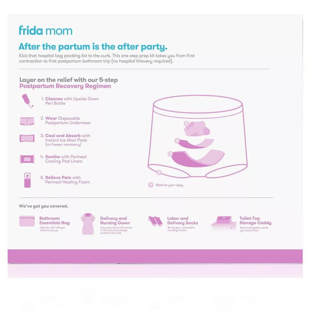 FridaBaby Hospital Bag Essentials Complete Kit - MS-HBGY-RG-US00