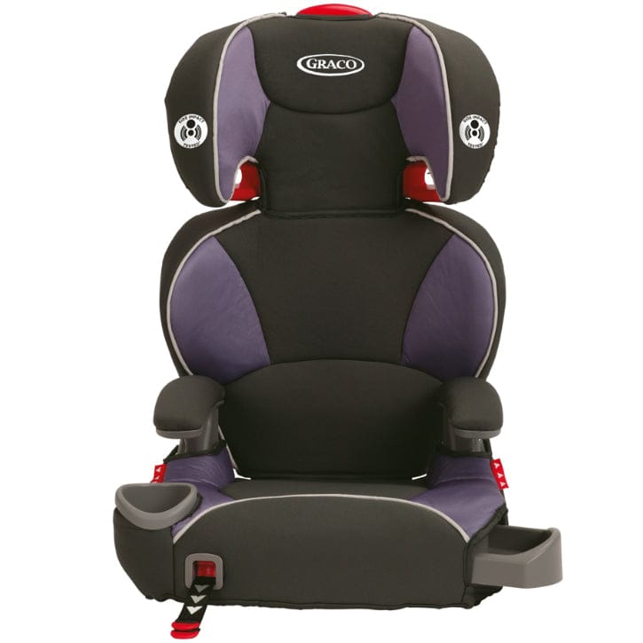 Graco AFFIX Highback Belt Positioning Booster Car Seat with Latch System - Grapeade