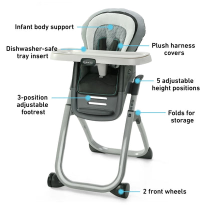Graco DuoDiner DLX 6-in-1 High Chair - Mathis - 2111602