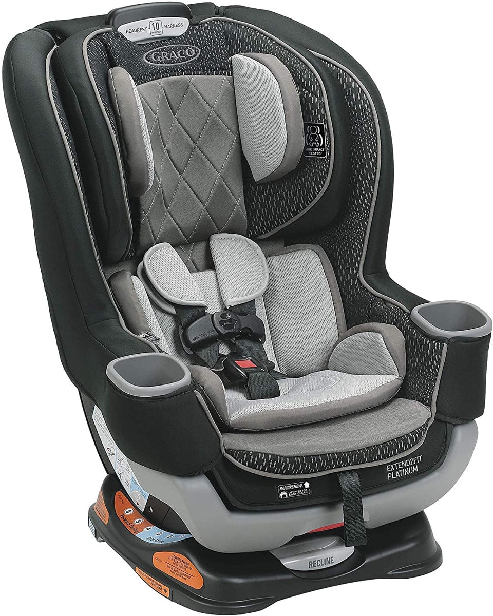 Graco Extend2Fit Platinum Convertible Car Seat - Hurley