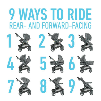 Graco Modes Bassinet Travel System - Wynton - 2081958