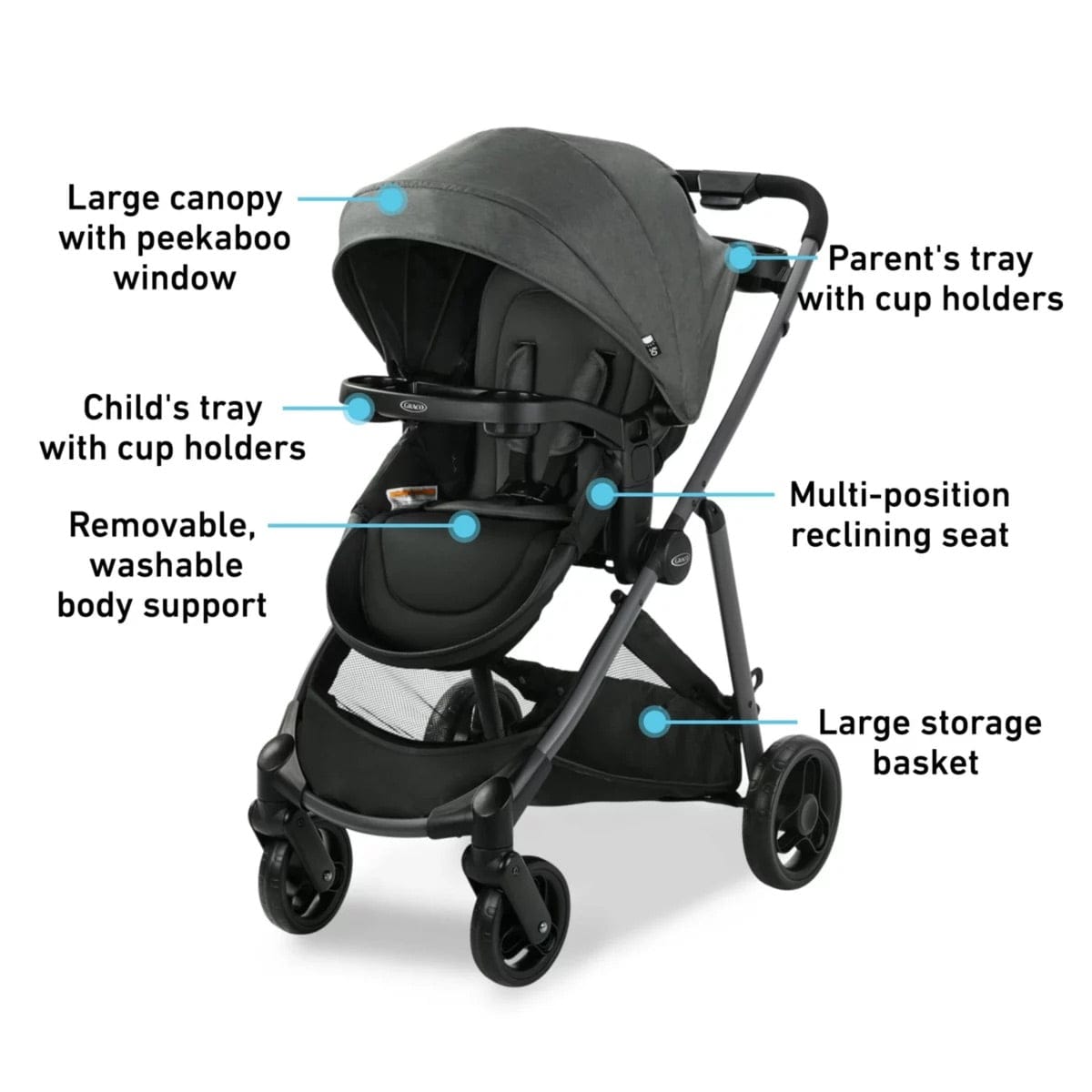 Graco Modes Element DLX Travel System - Rafa - 2149863