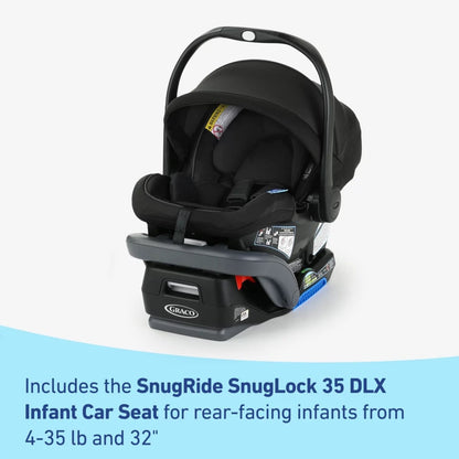 Graco Modes Nest2Grow DLX Travel System - Riordan - 2163398