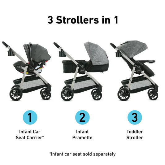 Graco Modes Pramette DLX Stroller - Hamilton - 2173822