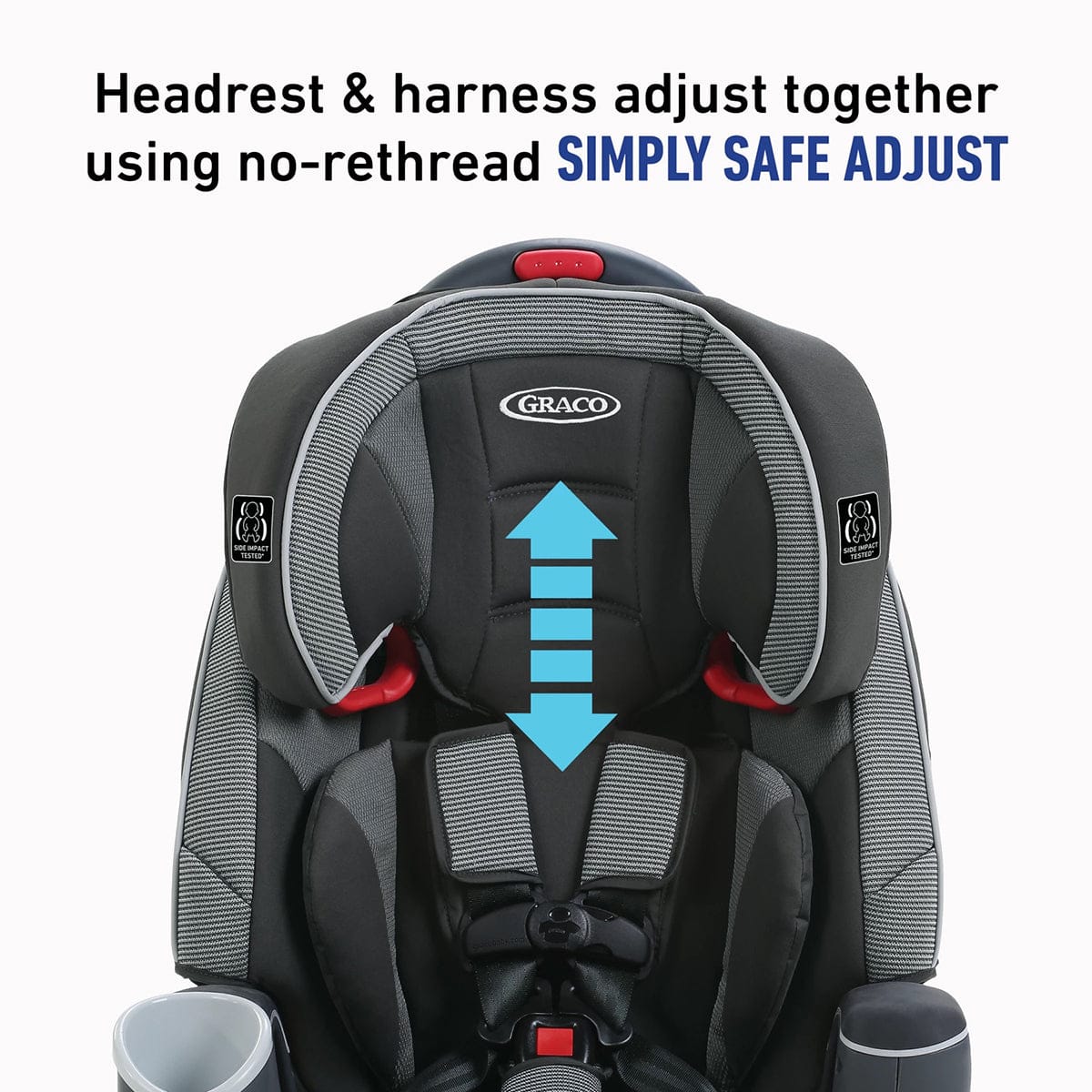 Graco Nautilus 65 LX 3-in-1 Harness Booster Car Seat - Conley