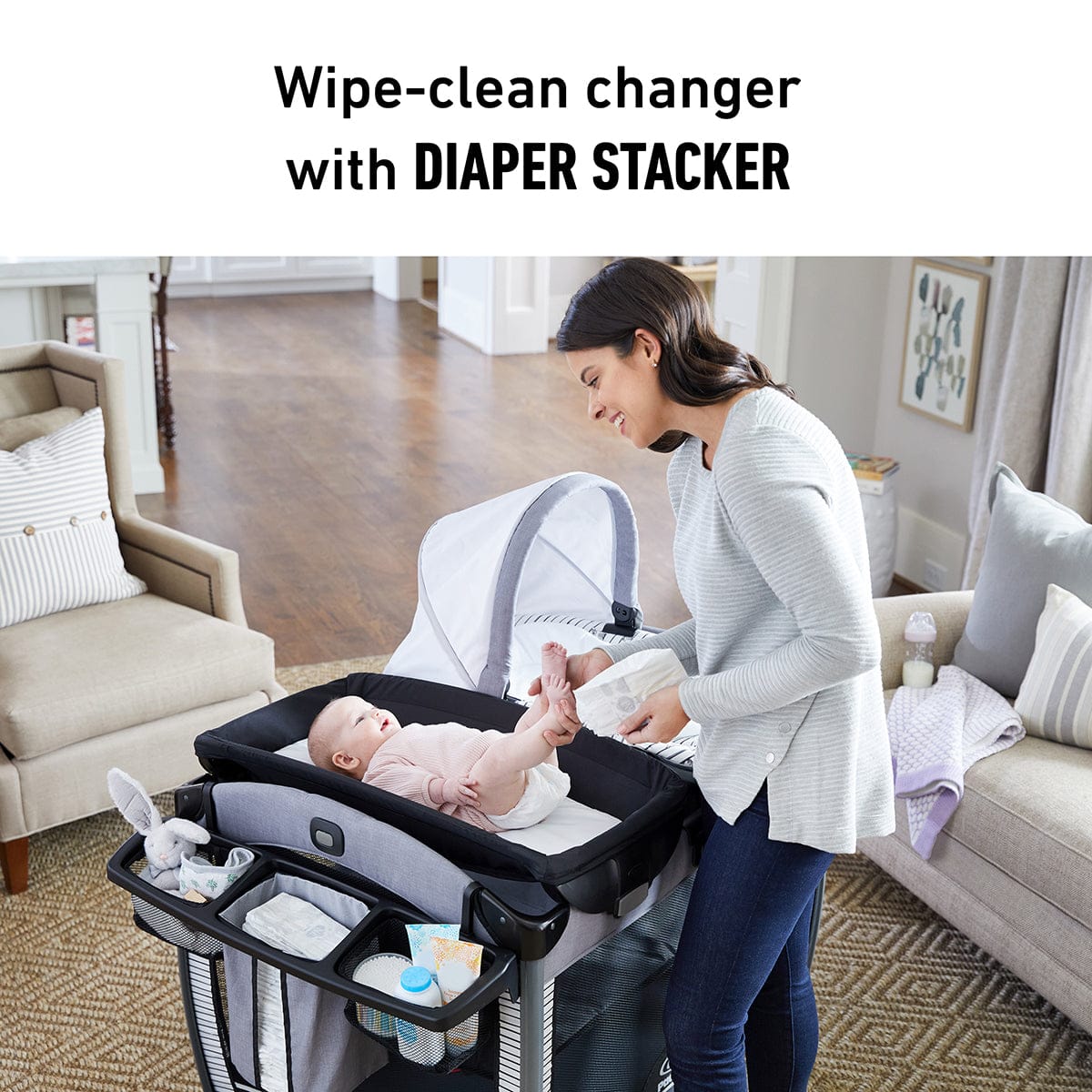 Graco Pack 'n Play Rock 'n Grow Playard - Ripley - 2121216