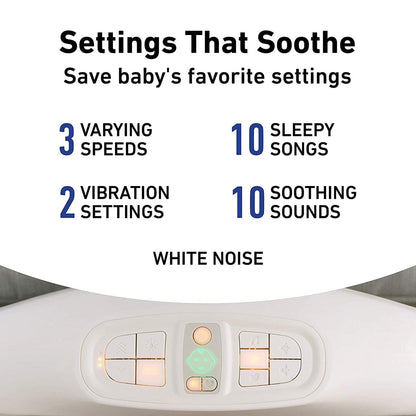 Graco Sense2Snooze Bassinet with Cry Detection Technology - Ellison