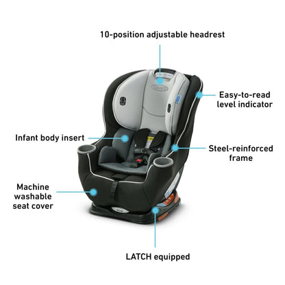 Graco Sequel 65 Convertible Car Seat - Canton - 2139040