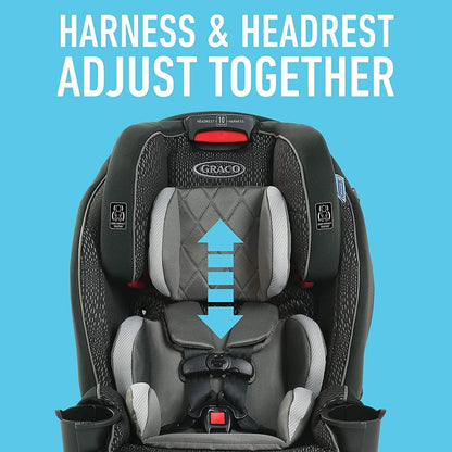 Graco SlimFit Platinum 3-in-1 Narrow All-in-One Convertible Car Seat - Hurley - 2077126