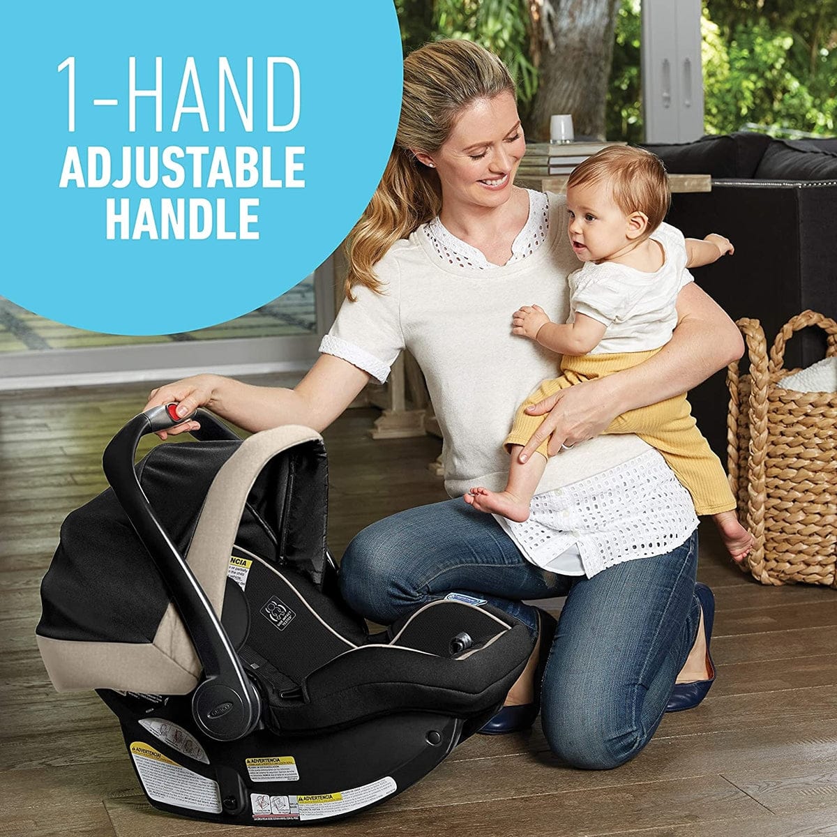 Graco SnugRide SnugLock 35 LX Infant Car Seat - Pierce