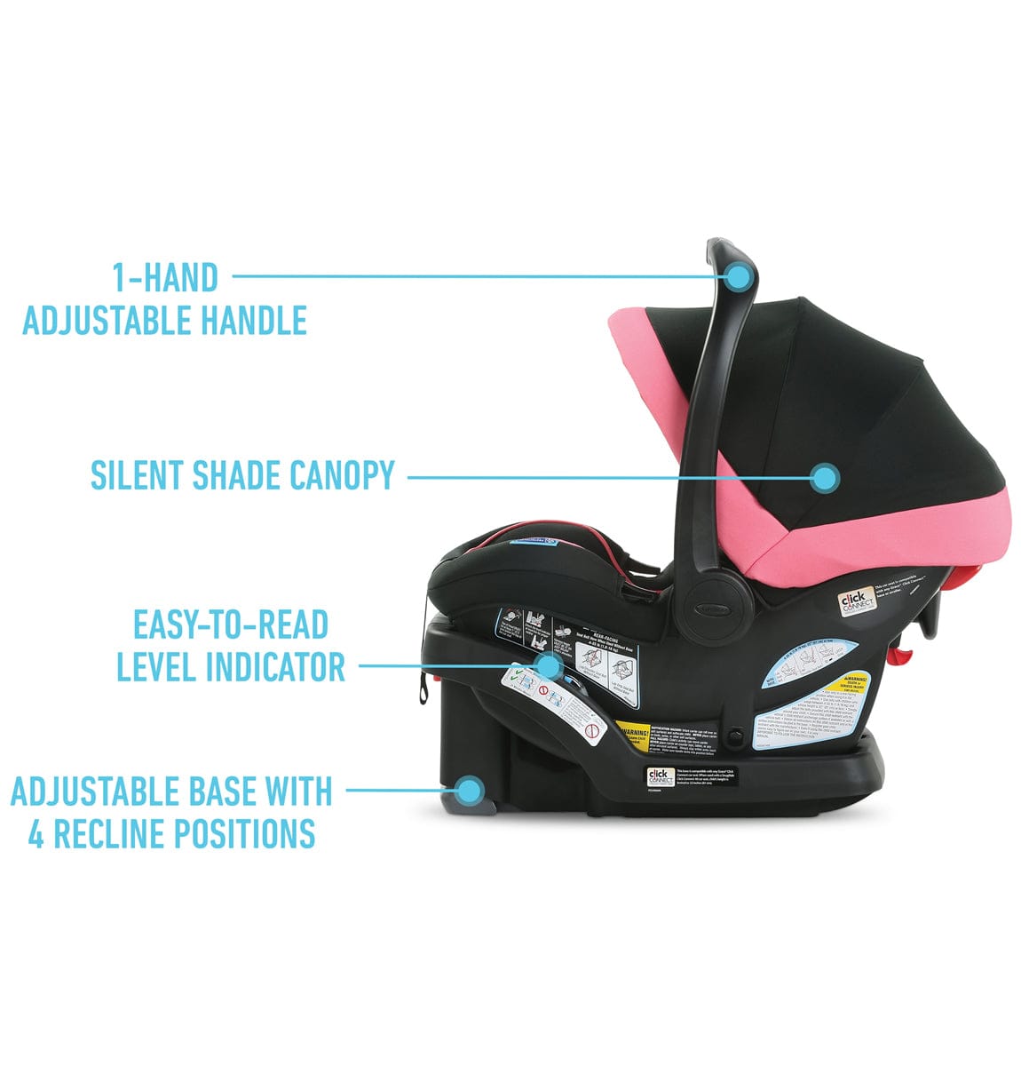 Graco SnugRide SnugLock 35 LX Infant Car Seat - Tansy - 2079991