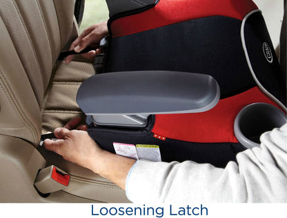 Graco AFFIX Backless Booster Car Seat with Latch System - Davenport