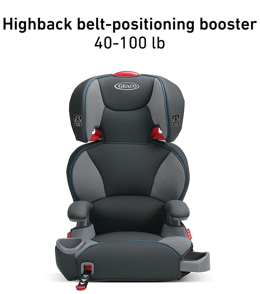 Graco TurboBooster LX Highback Belt Positioning Booster Car Seat - Seaton
