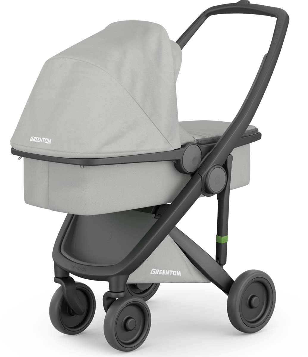 Greentom Carrycot Stroller - Black/Grey - 8.71932E+12