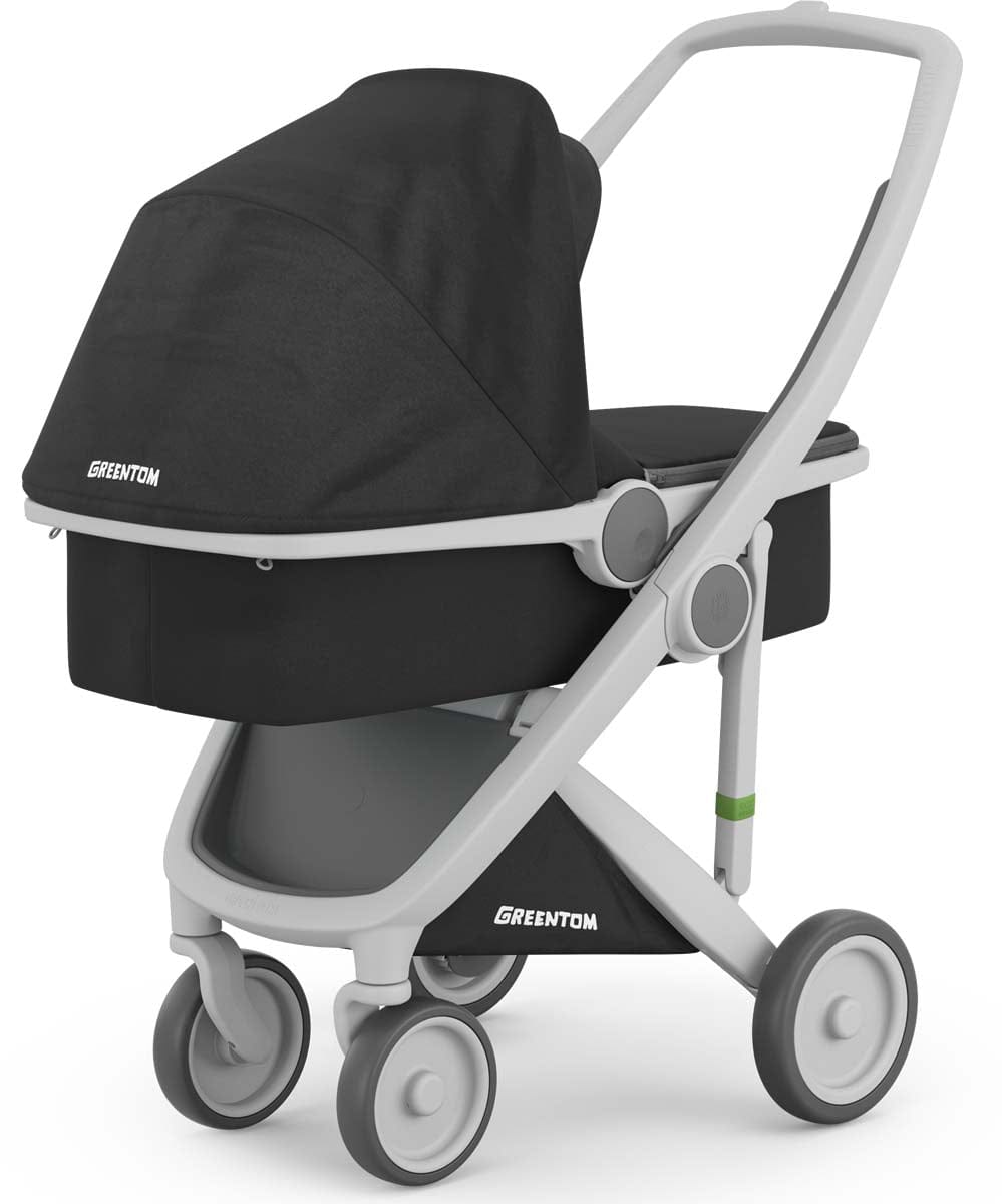 Greentom Carrycot Stroller - Grey/Black - 8.71932E+12