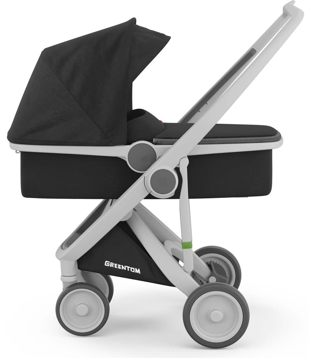 Greentom Carrycot Stroller - Grey/Black - 8.71932E+12