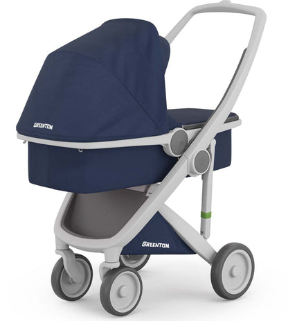 Greentom Carrycot Stroller - Grey/Blue - 8.71932E+12