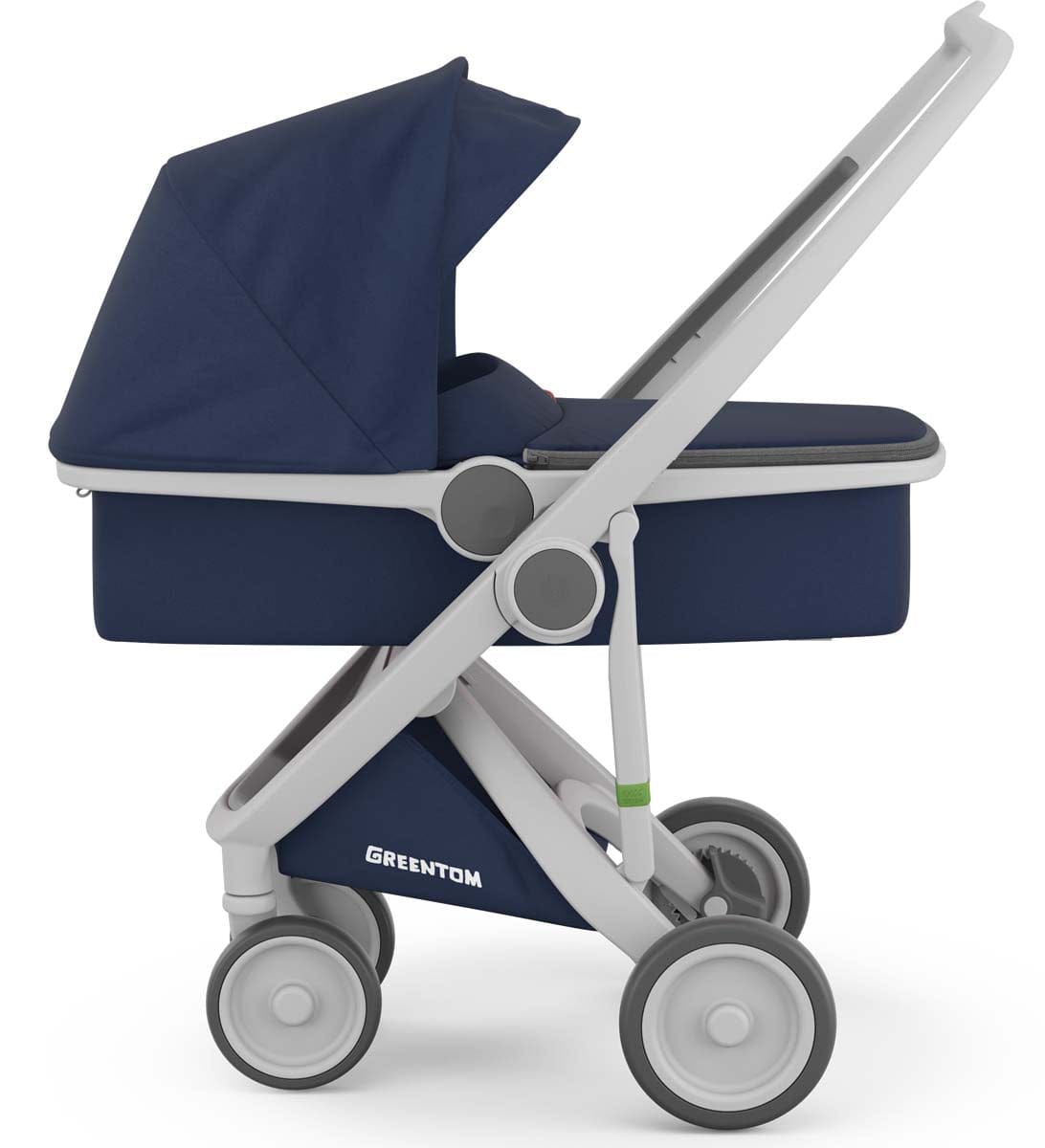 Greentom Carrycot Stroller - Grey/Blue - 8.71932E+12