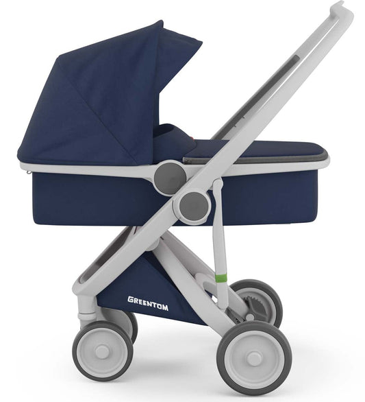 Greentom Carrycot Stroller - Grey/Blue - 8.71932E+12
