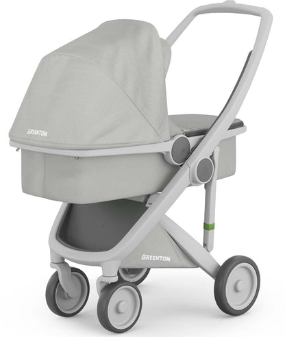 Greentom Carrycot Stroller - Grey/Grey - 8.71932E+12
