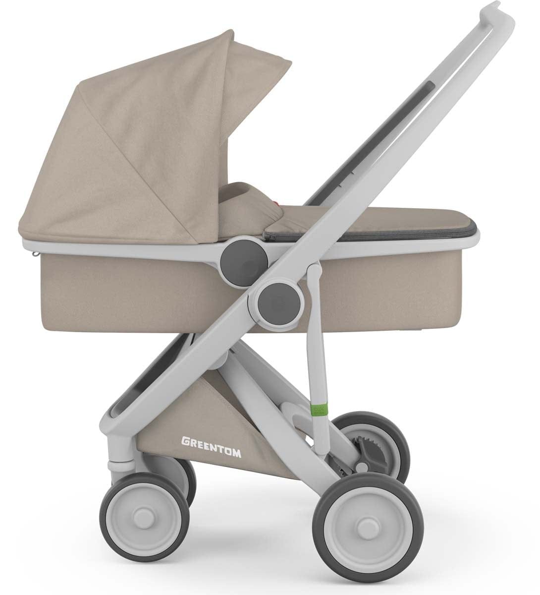 Greentom Carrycot Stroller - Grey/Sand - 8.71932E+12