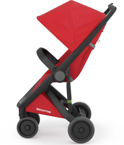 Greentom Classic Stroller - Black/Red - 8.71932E+12