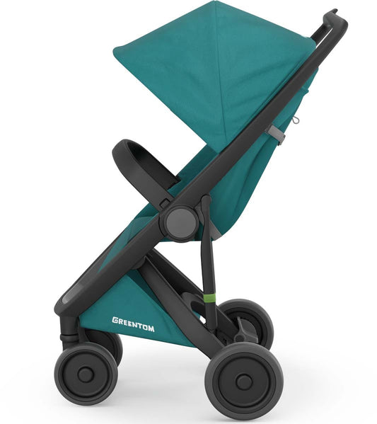 Greentom Classic Stroller - Black/Teal - 8.71932E+12