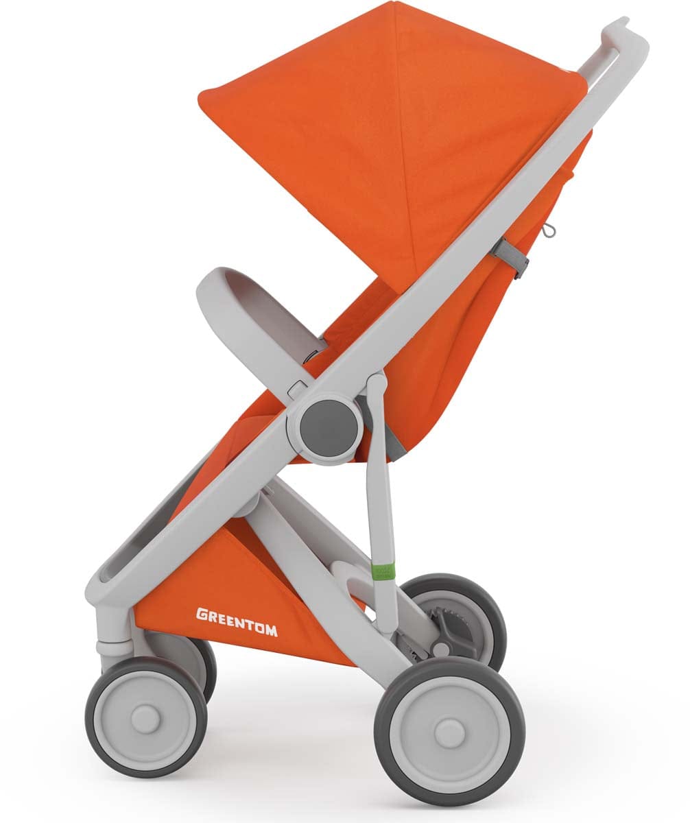 Greentom Classic Stroller - Grey/Orange - 8.71932E+12