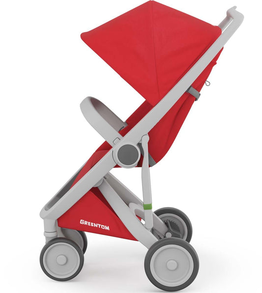 Greentom Classic Stroller - Grey/Red - 8.71932E+12