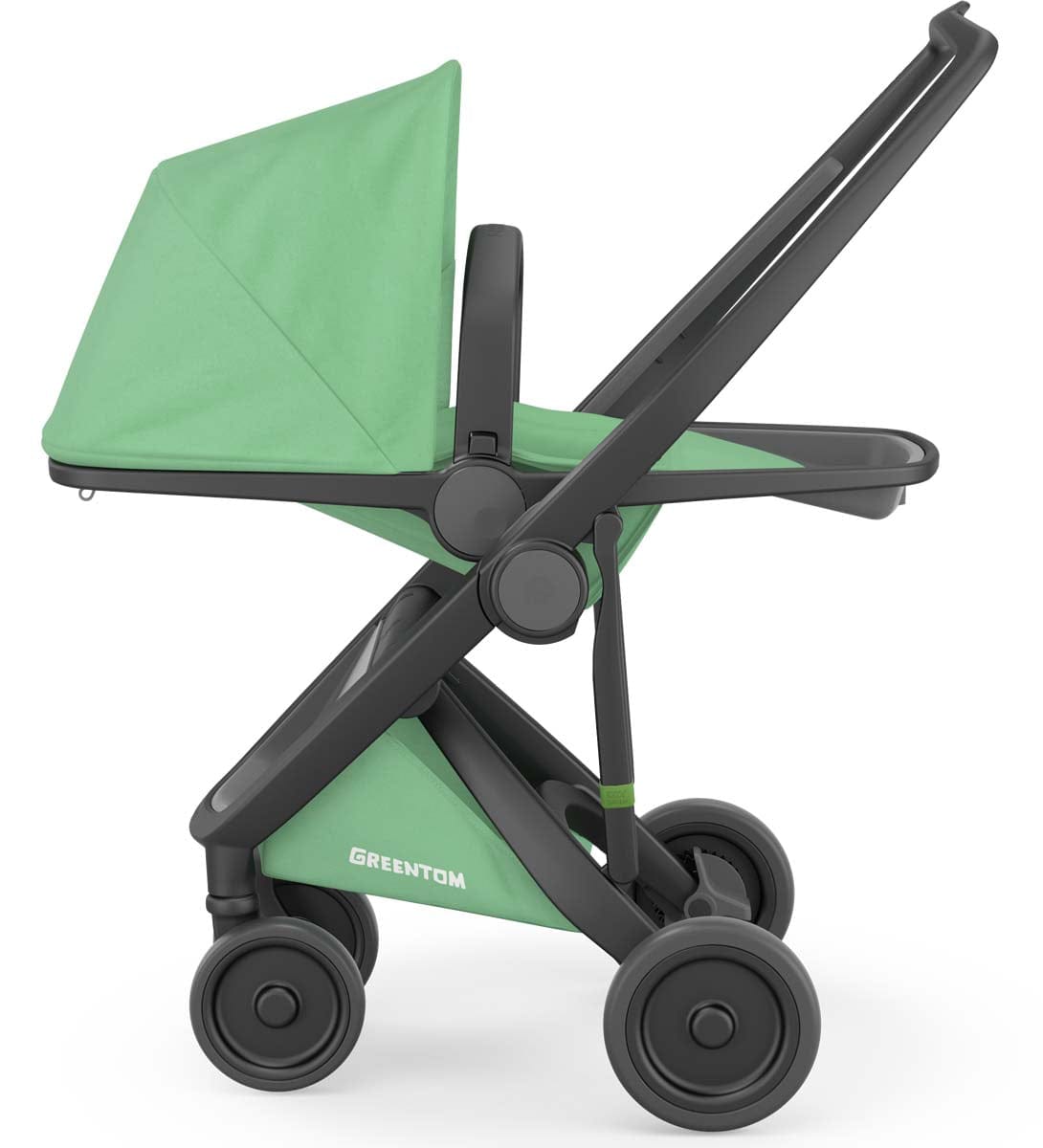 Greentom Reversible Stroller - Black/Mint - 8.71932E+12