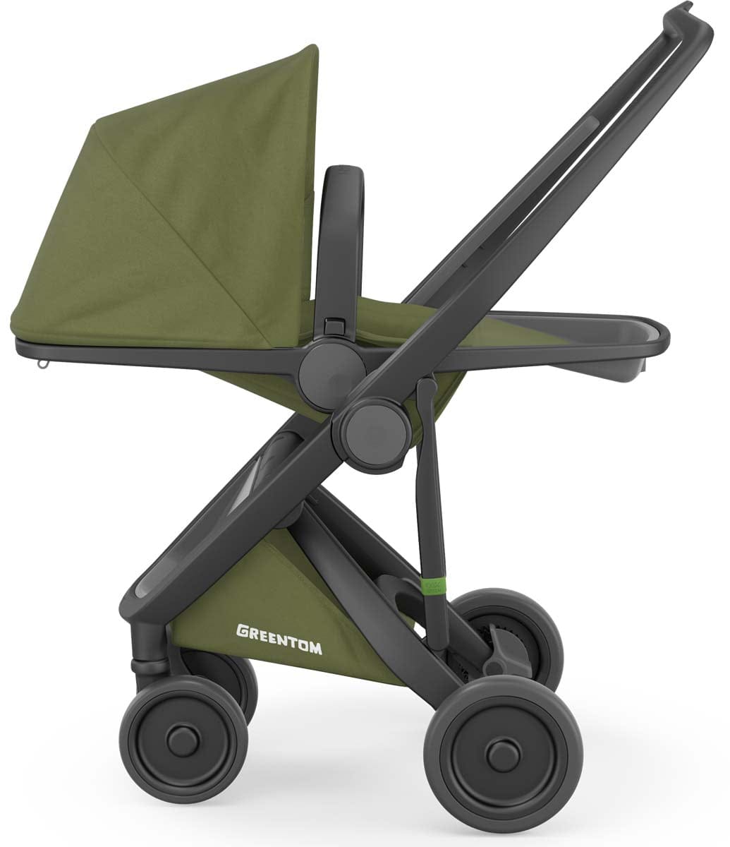 Greentom Reversible Stroller - Black/Olive - 8.71932E+12